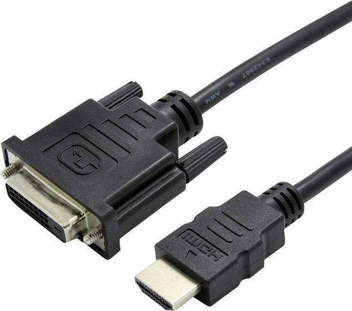 Actual product image Value HDMI to (DVI, 15 cm)