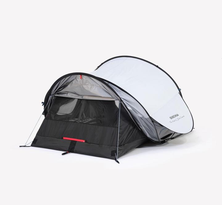 Quechua 2 Seconds Fresh & Black 2P (Wurfzelt, 4 kg, 2 Personen)