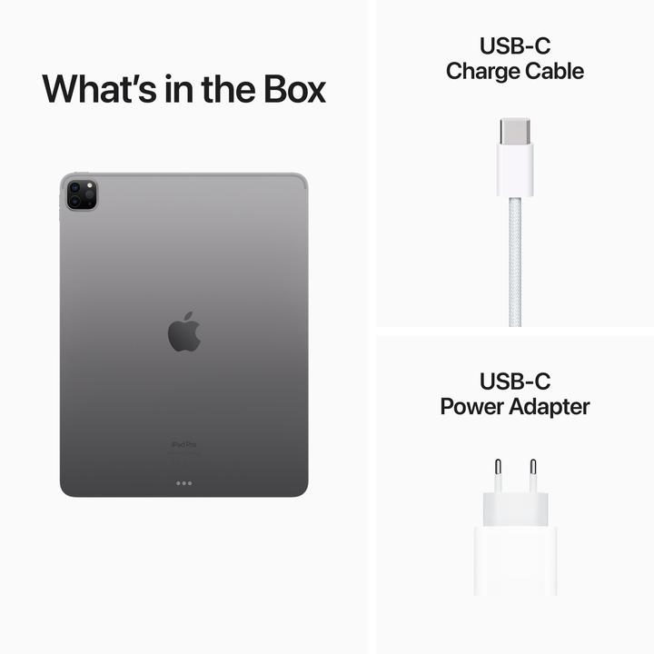 Actual product image Apple iPad Pro 2022 (6th Gen) (WLAN only, 12.90", 2000 GB, Space Grey)