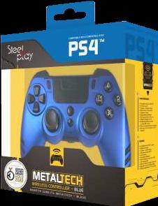 Actual product image Steelplay Slim Pack Wireless Controller Sapphire Blue Multi (PS4, PC, PS3)