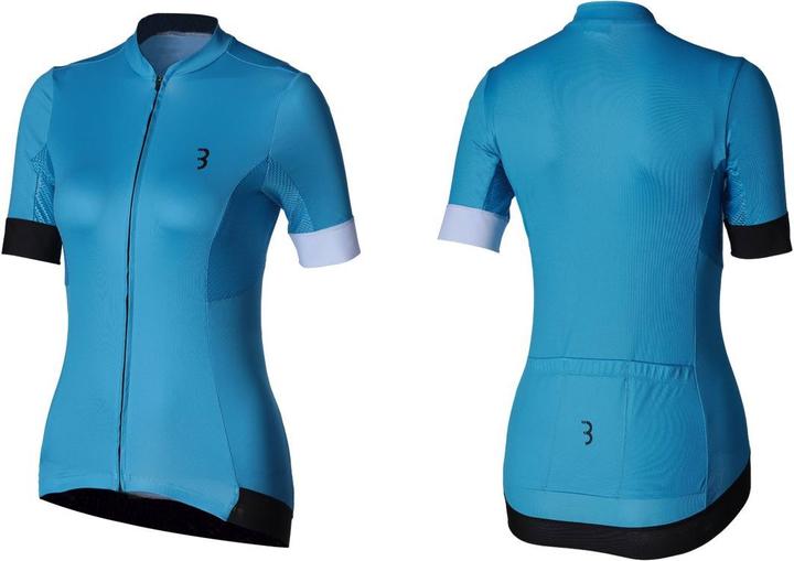 BBB Trikot lady Kurzarm Omnium scuba-blau L (L)