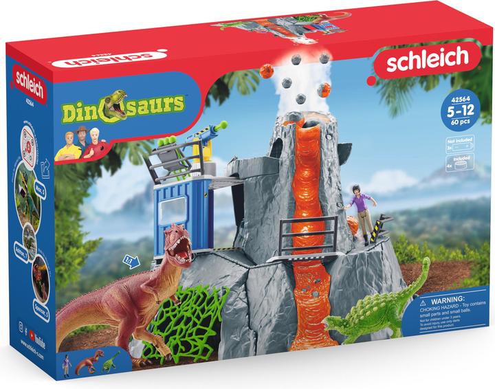 Schleich Grande spedizione sul vulcano