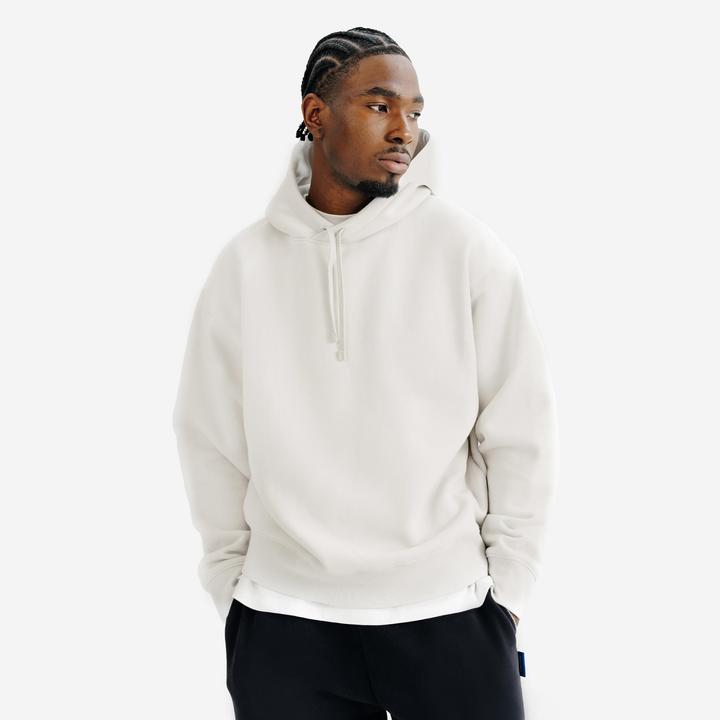 Decathlon Sweatshirt Hoodie Herren Oversize - beige