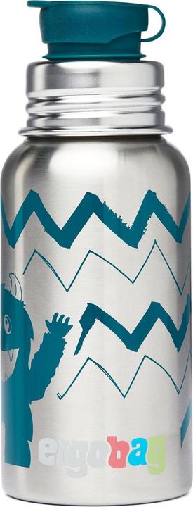 Ergobag Edelstahl-Trinkflasche Monster (0.50 l)