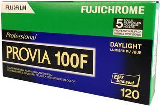 Actual product image Fujifilm Provia 100 F 120