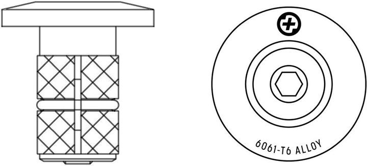 Actual product image Salt Plus HQ CNC barend 6061-T6 alloy