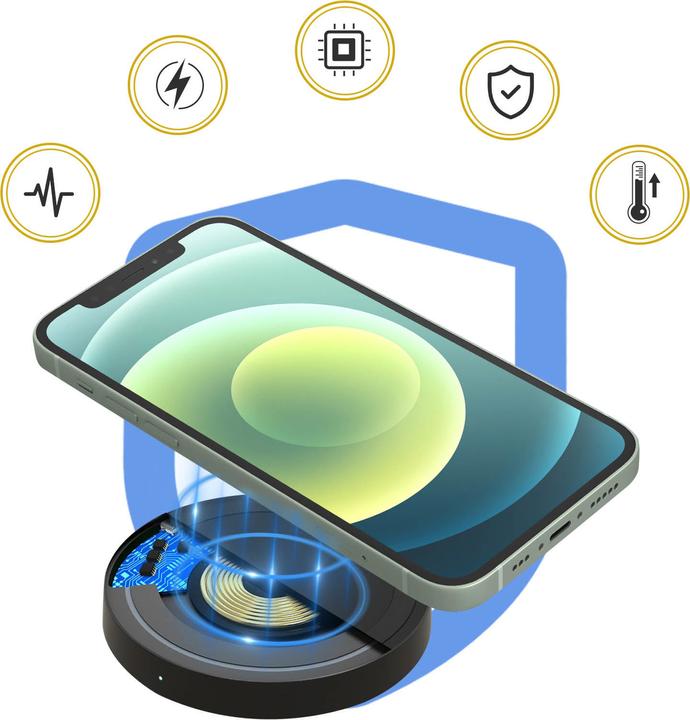 Actual product image Akashi 10W Qi charger (10 W)