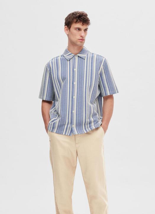 Immagine prodotto Selected Homme Camicia a maniche corte a righe (M)