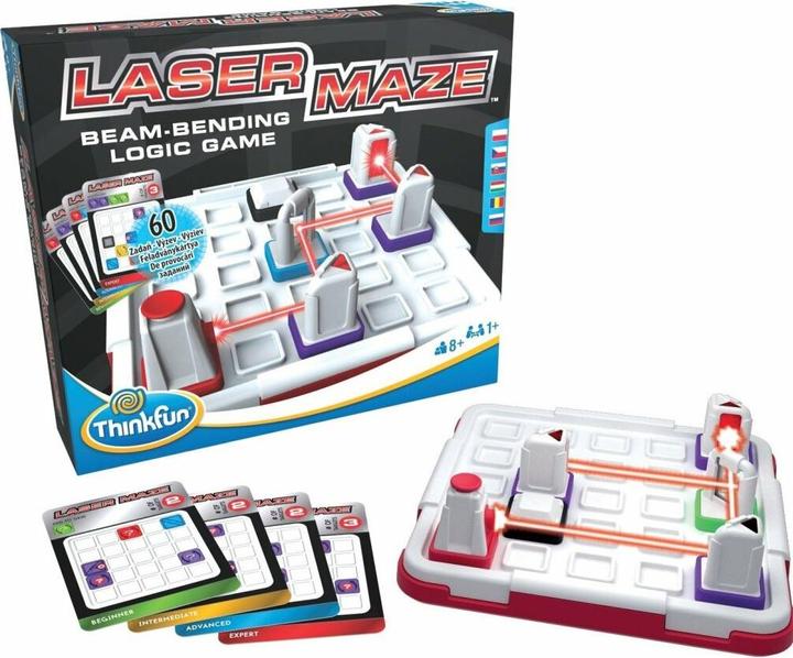 Actual product image Ravensburger RAV gra Laser Maze 764068 (60 pieces)