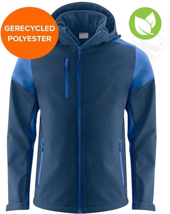 Sharp Drucker Prime Softshell Jacke Männer Marine/Kobalt - Grösse xxl (XXL)