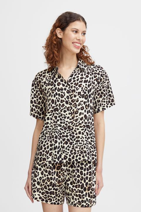 Actual product image B.young BYMMMJOELLA CROP SHIRT 20814527 (38)