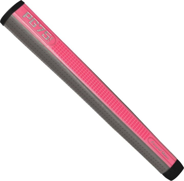 Actual product image Lizard Skins DSP Ultra Golf Grip - PG75 - Neon Pink/Graphite Gray - 38.4 mm