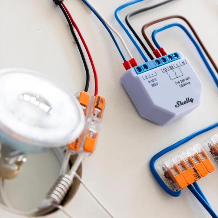Actual product image Shelly Plus 0-10V dimmer (Switch actuator)