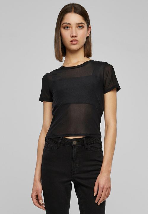 Actual product image Urban Classics Ladies Short Mesh Tee (XXL)