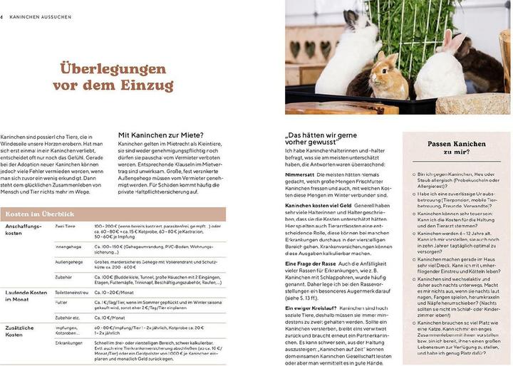 Produktbild Kosmos Zwergkaninchen (Deutsch, Viola Schillinger, 2023)