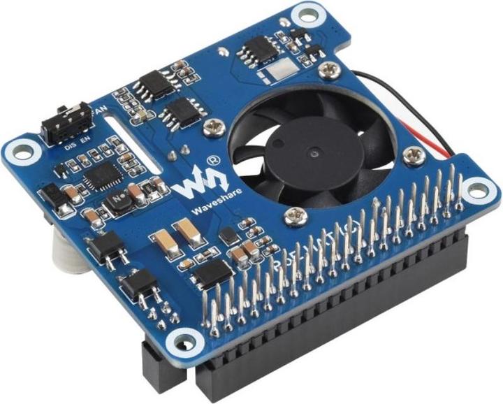 Produktbild WaveShare POE Power over Ethernet HAT C für Raspberry Pi