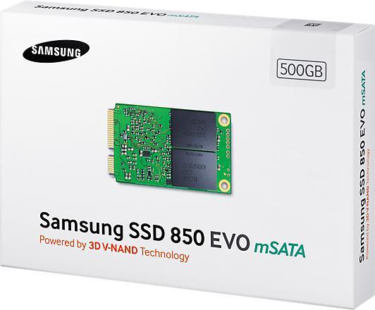 Produktbild Samsung 850 Evo (500 GB, mSATA)