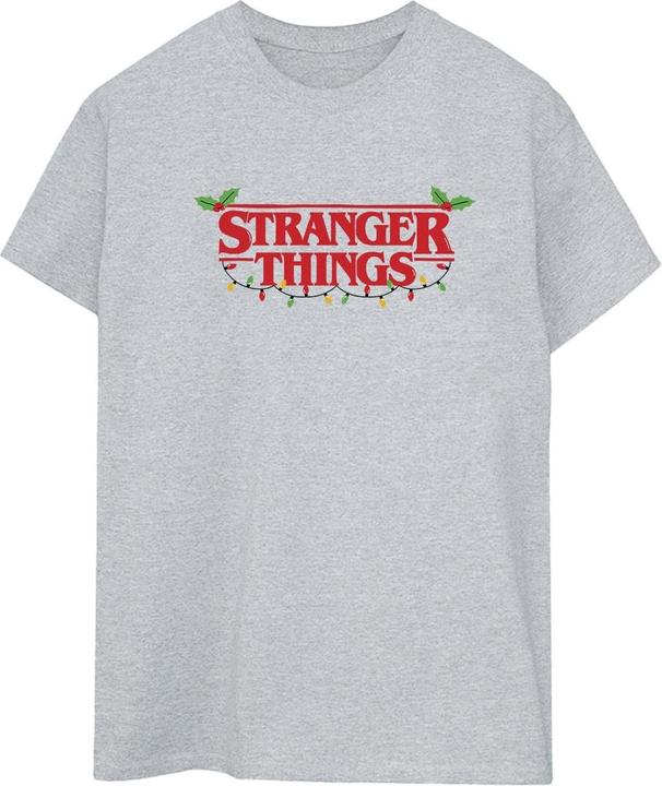 Netflix Stranger Things Christmas Lights TShirt (L)