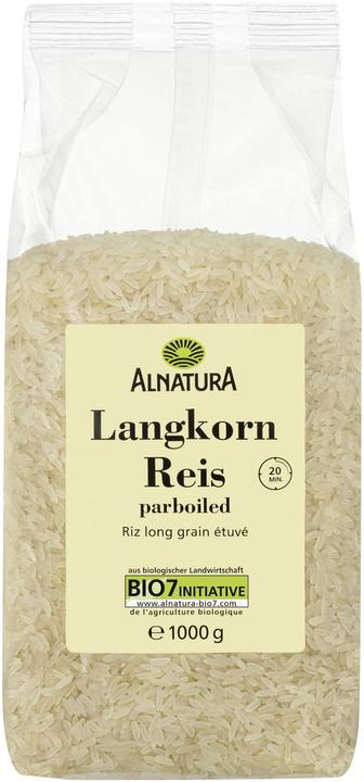 Alnatura Riz bio long grain étuvé 1kg (1000 g)
