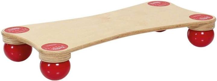 Actual product image Togu Balanza Ballstep Group, wood-coloured with red
