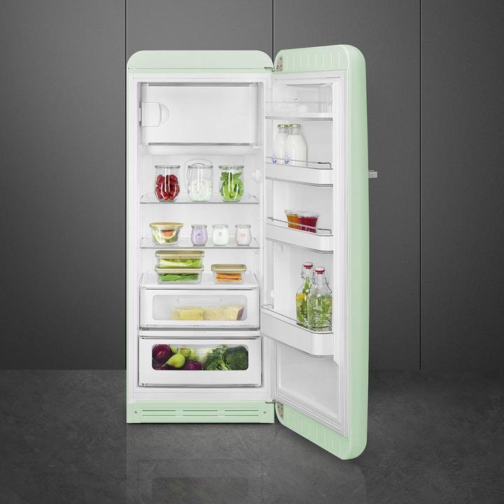 Immagine prodotto Smeg FAB28RPG6 Kühlschrank Rechtsanschlag Pastellgrün 50's Style, 2025 Modell, EEK: C (270 l)