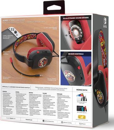 Produktbild PowerA Switch Headset wired Mario Kart Rivals (Kabelgebunden)
