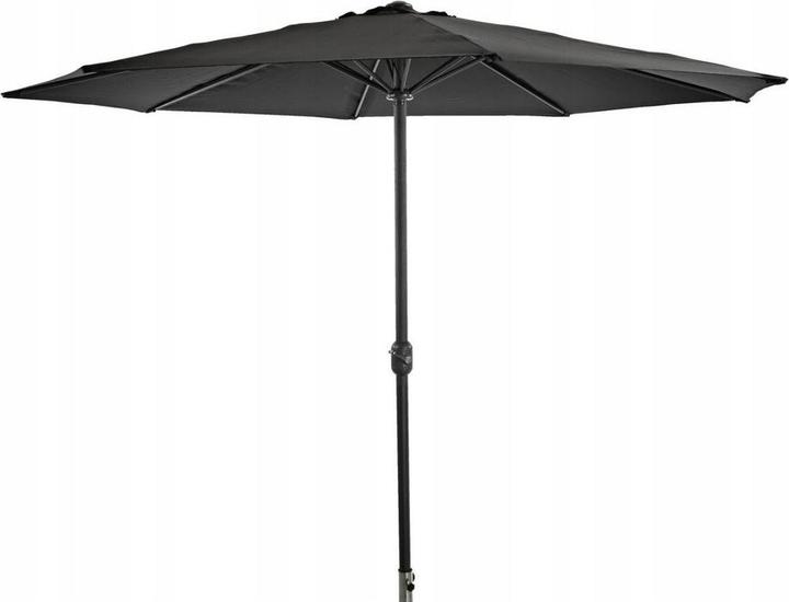 Image du produit Extralink Schwarzwald Gartenschirm Klappbar 3m Gross Graphit L-0720-3m