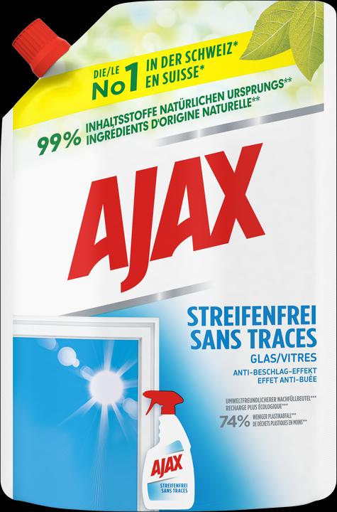 Produktbild Ajax Glas Streifenfrei Refill