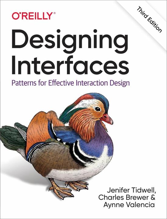 Actual product image Designing Interfaces (English, Aynne Valencia-Brooks, Charles Brewer, Jenifer Tidwell, 2020)