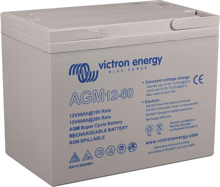 Image du produit Victron Energy Batterie AGM Super Cycle (12 V, 60 Ah)