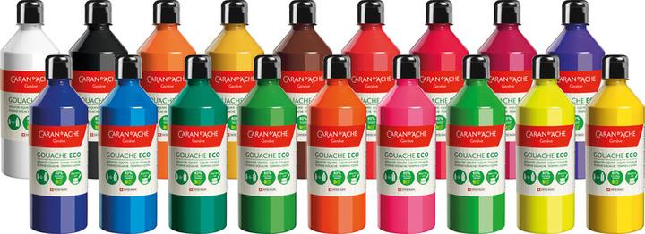 Produktbild Caran d'Ache Gouache Eco (zitronengelb fluo, 500 ml)