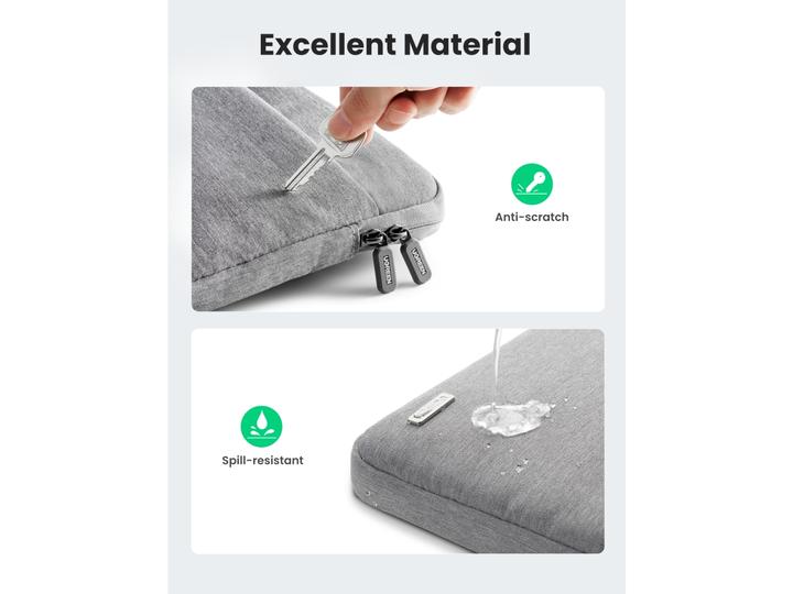Image du produit Ugreen LP437 Sacoche pour ordinateur portable jusqu'à 15.9 pouces - Gris (15.90", Apple)