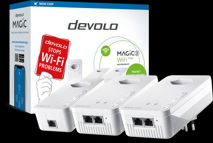 Image du produit Devolo Kit multiroom Magic 2 WiFi next (2400 Mbit/s)