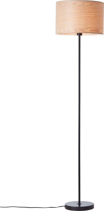 Productafbeelding Brilliant Romm vloerlamp 1flg hout licht/zwart (E27)