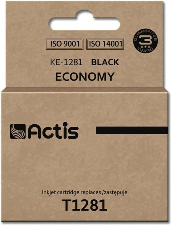 Produktbild Factis KE-1281 black ink cartridge for Epson T1281 new - Kompatibel - Tintenpatrone (BK)