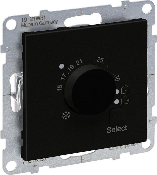 Image du produit Legrand SUNO - Termostat do ogrzewania podłogowego - zakres temperatury : 10 C - 60 C - z jednym sty