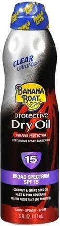 Produktbild Banana Boat UltraMist Continuous Spray Sunscreen (Sonnenspray, SPF 15, 175 ml)