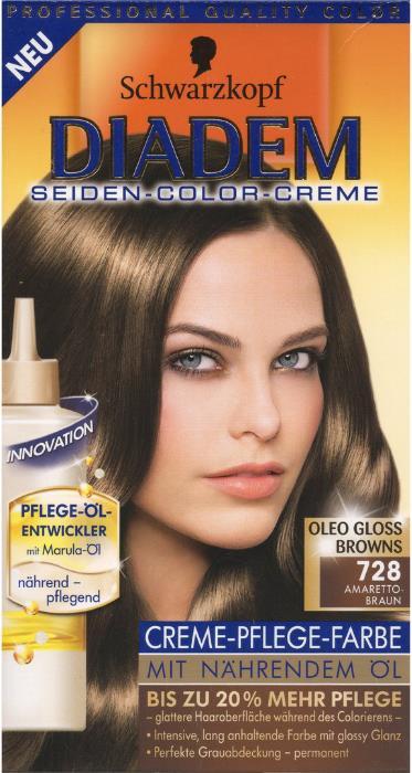 Produktbild Schwarzkopf Diadem Seiden (728 Amarettobraun)