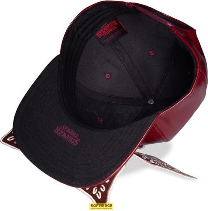 Actual product image Difuzed Stranger Things casquette Snapback Red (One size)