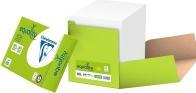Clairefontaine Kopierpapier Equality A4, 80 g/m2, 50% Recycling, weiss, Pack à 2500 Blatt (80 g/m², 2500 x, A4)