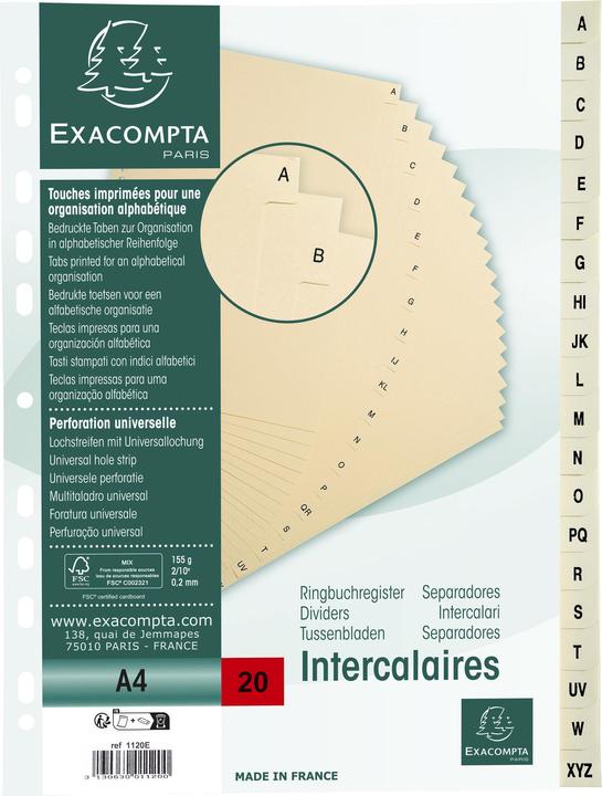 Actual product image Exacompta Register