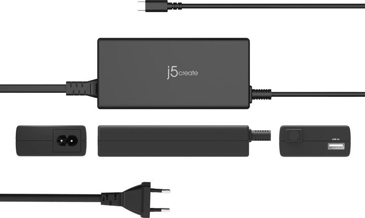 Actual product image j5Create JUP2290C Super Charger (100 W)