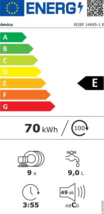 Energie-Label Amica EGSP 14695
