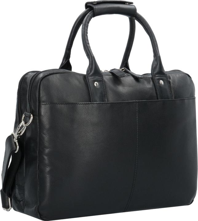 Image du produit Dermata Porte-documents en cuir 39 cm Compartiment pour ordinateur portable