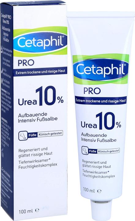 Immagine prodotto Cetaphil Pro Urea 10% unguento intensivo riparatore per i piedi, 100 g di unguento (Deodorante per piedi e polvere)