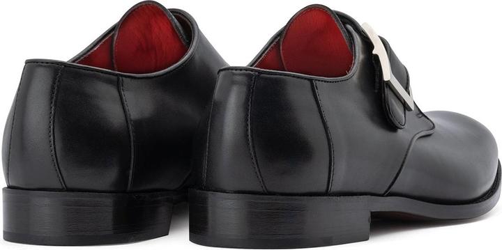 Produktbild Alexander 1910 Monk Strap - Black Buckle (45)