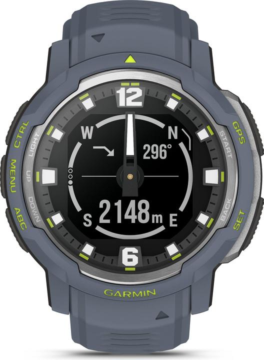 Actual product image Garmin Instinct Crossover blue granite, WW (45 mm)