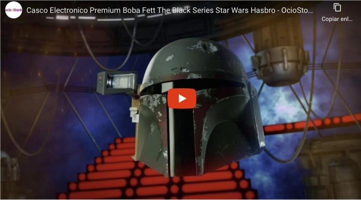 Actual product image Hasbro Star Wars The Black Series Boba Fett