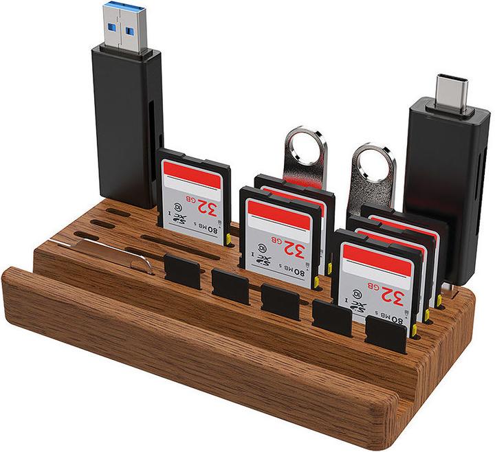 Produktbild JJC UMS 1 Holz Handyhalterung