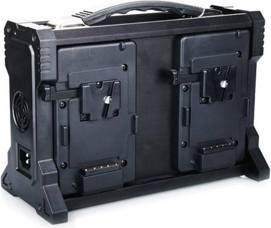 Caruba Chargeur de batterie Four V Mount (pour batteries 4 V Mount) (Chargeur de batterie d'appareil photo)